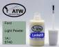 Preview: Ford, Light Pewter, 1A / 5740: 20ml Lackstift, von ATW Autoteile West.